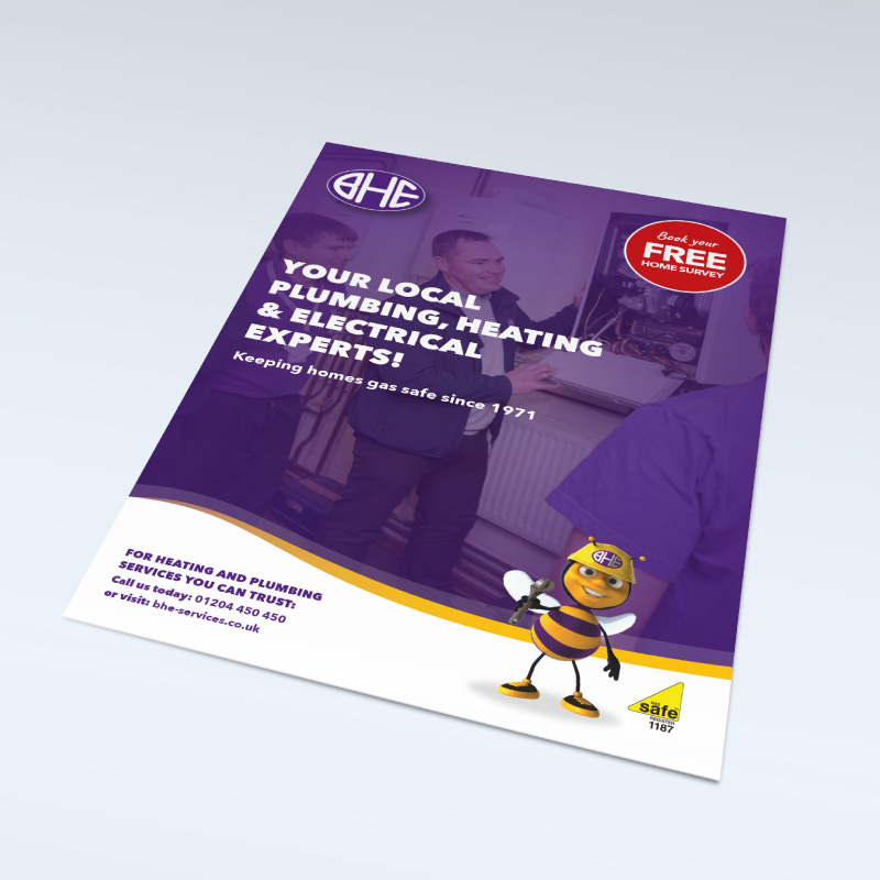 BHE Bolton, Design and Print Marketing Services in Bolton