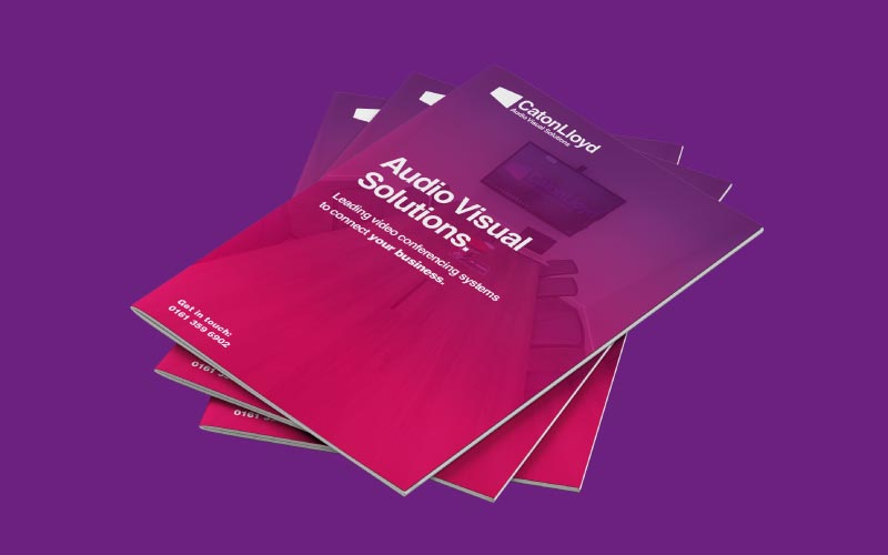 Brochure design and print by Ally Marketing Agency for CatonLloyd, Leigh