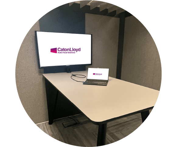 Photo of the CatonLloyd Audio Visual Installation | Website Design & Build for CatonLloyd, Leigh